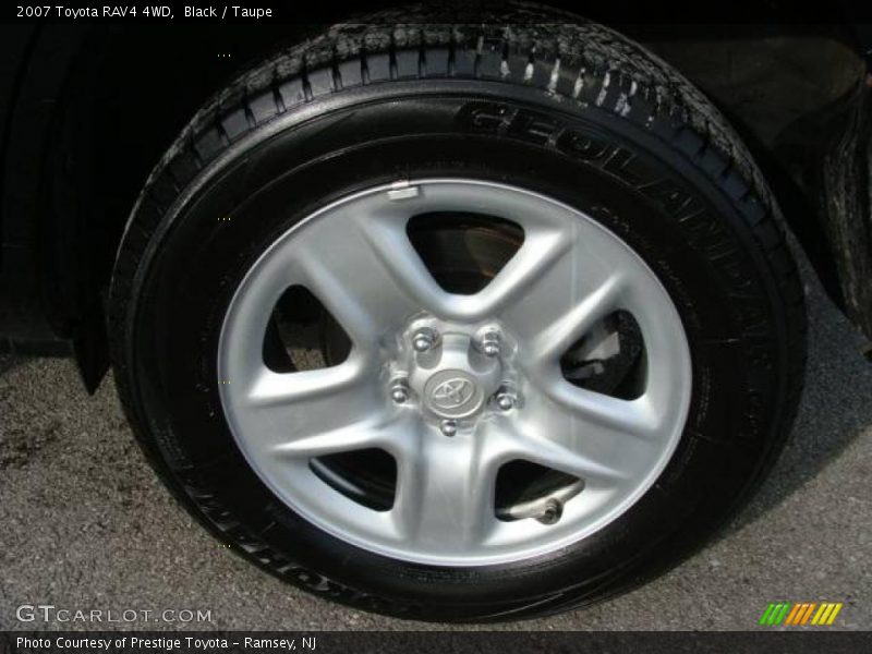 Black / Taupe 2007 Toyota RAV4 4WD