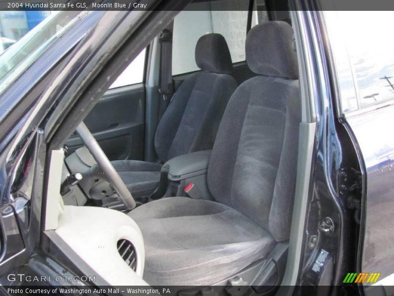 Moonlit Blue / Gray 2004 Hyundai Santa Fe GLS