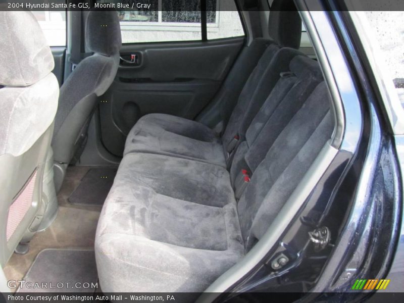 Moonlit Blue / Gray 2004 Hyundai Santa Fe GLS
