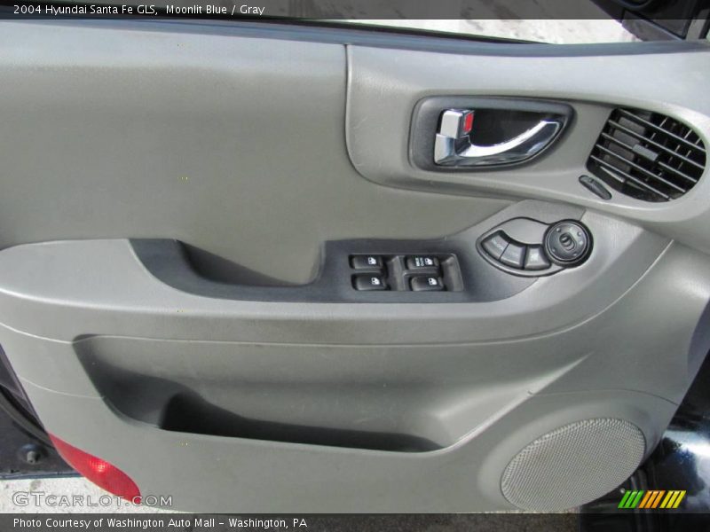 Moonlit Blue / Gray 2004 Hyundai Santa Fe GLS