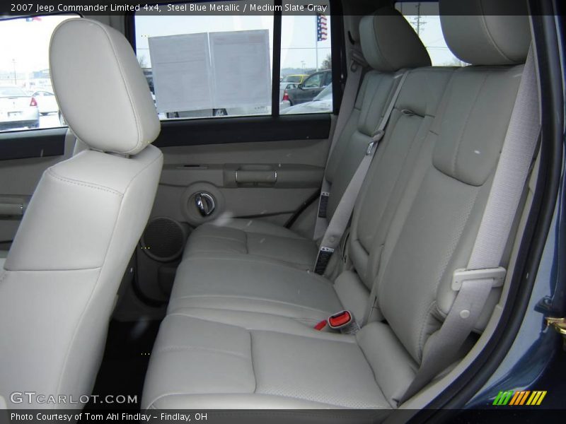 Steel Blue Metallic / Medium Slate Gray 2007 Jeep Commander Limited 4x4