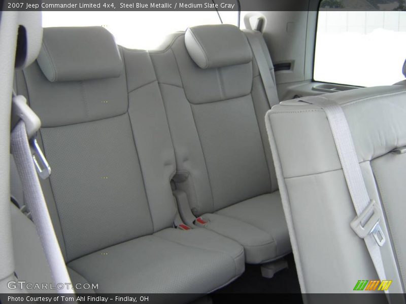 Steel Blue Metallic / Medium Slate Gray 2007 Jeep Commander Limited 4x4