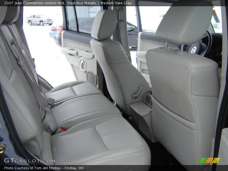 Steel Blue Metallic / Medium Slate Gray 2007 Jeep Commander Limited 4x4