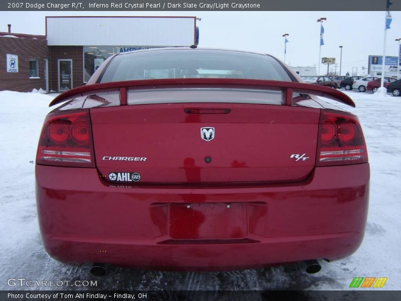 Inferno Red Crystal Pearl / Dark Slate Gray/Light Graystone 2007 Dodge Charger R/T