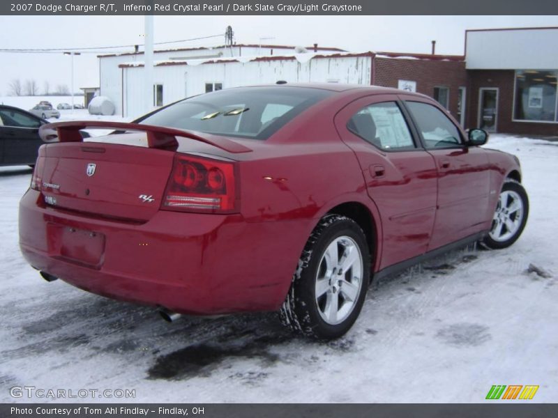 Inferno Red Crystal Pearl / Dark Slate Gray/Light Graystone 2007 Dodge Charger R/T