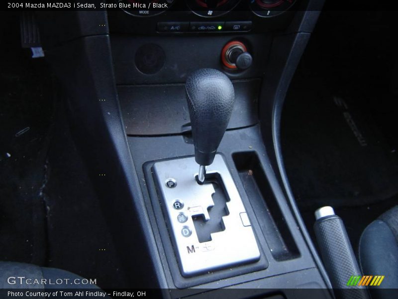 Strato Blue Mica / Black 2004 Mazda MAZDA3 i Sedan