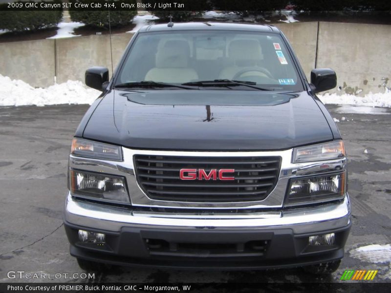 Onyx Black / Light Tan 2009 GMC Canyon SLT Crew Cab 4x4