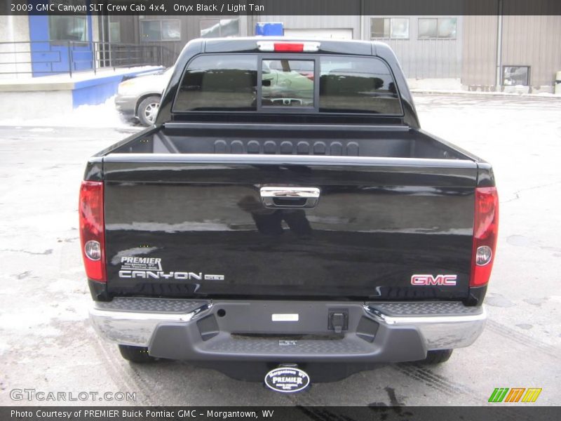Onyx Black / Light Tan 2009 GMC Canyon SLT Crew Cab 4x4