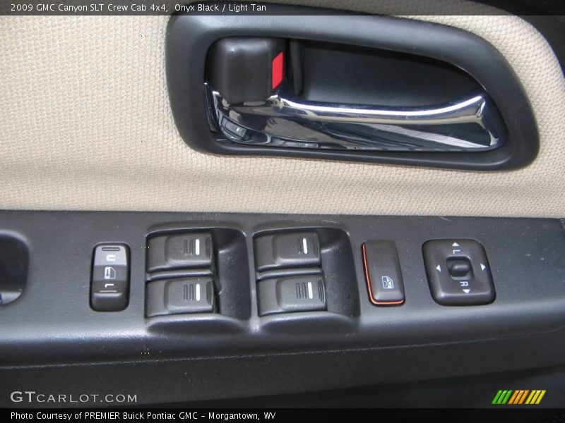 Onyx Black / Light Tan 2009 GMC Canyon SLT Crew Cab 4x4