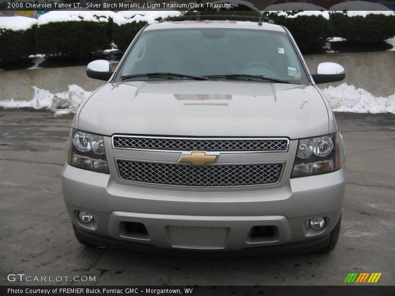 Silver Birch Metallic / Light Titanium/Dark Titanium 2008 Chevrolet Tahoe LT