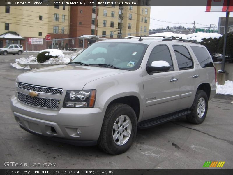 Silver Birch Metallic / Light Titanium/Dark Titanium 2008 Chevrolet Tahoe LT