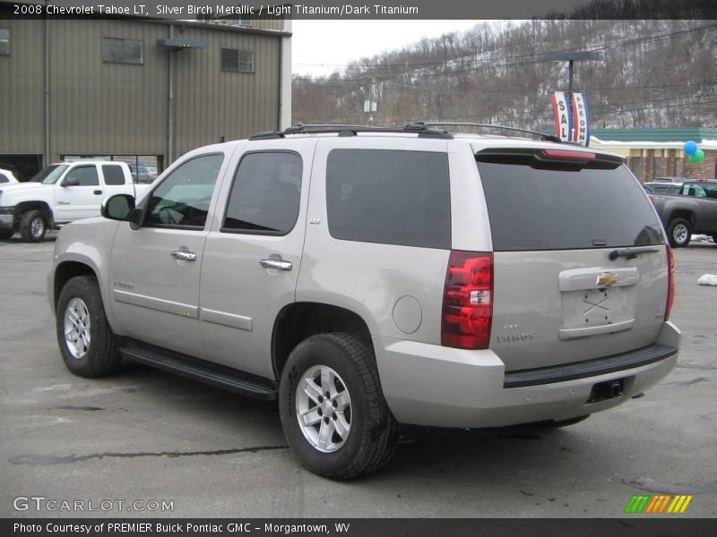 Silver Birch Metallic / Light Titanium/Dark Titanium 2008 Chevrolet Tahoe LT