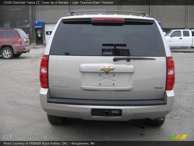 Silver Birch Metallic / Light Titanium/Dark Titanium 2008 Chevrolet Tahoe LT