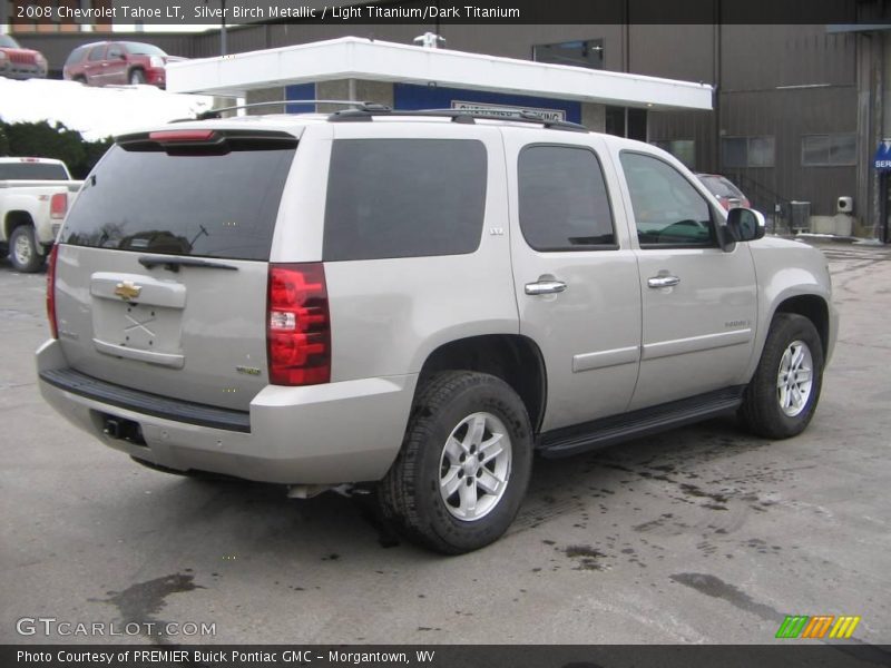 Silver Birch Metallic / Light Titanium/Dark Titanium 2008 Chevrolet Tahoe LT