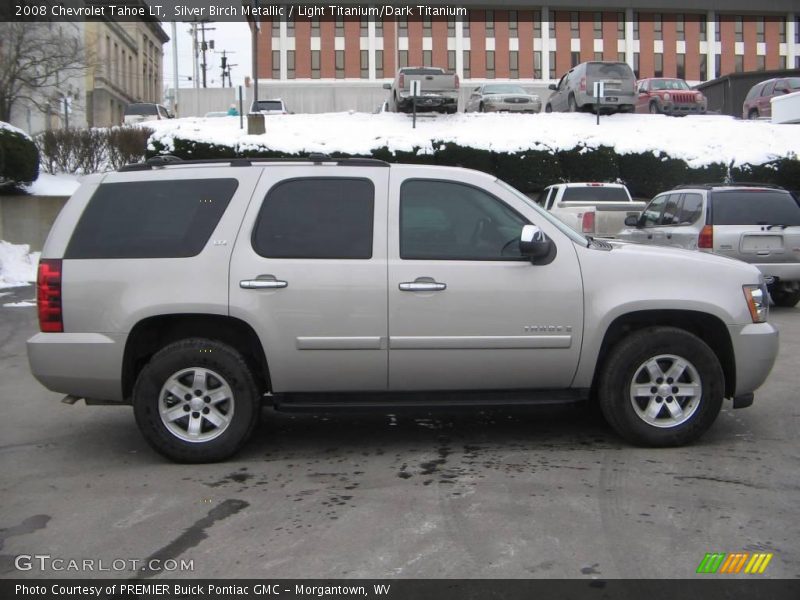 Silver Birch Metallic / Light Titanium/Dark Titanium 2008 Chevrolet Tahoe LT