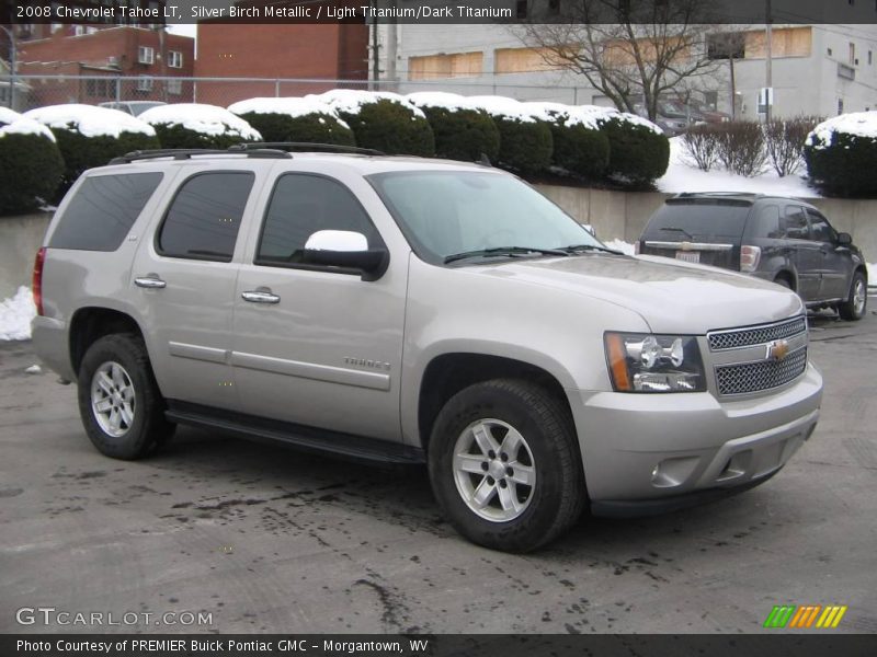 Silver Birch Metallic / Light Titanium/Dark Titanium 2008 Chevrolet Tahoe LT