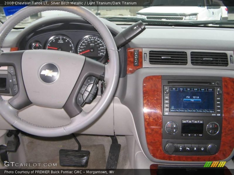 Silver Birch Metallic / Light Titanium/Dark Titanium 2008 Chevrolet Tahoe LT