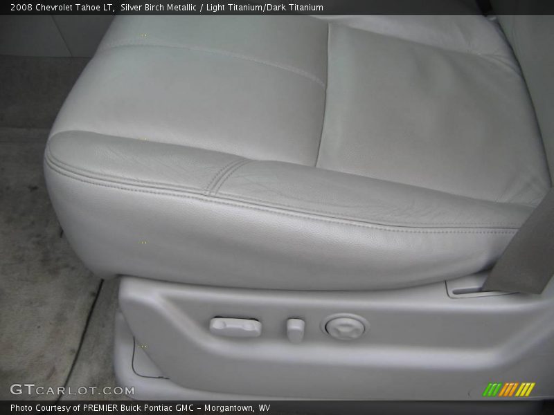 Silver Birch Metallic / Light Titanium/Dark Titanium 2008 Chevrolet Tahoe LT