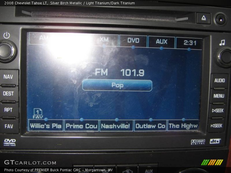 Silver Birch Metallic / Light Titanium/Dark Titanium 2008 Chevrolet Tahoe LT