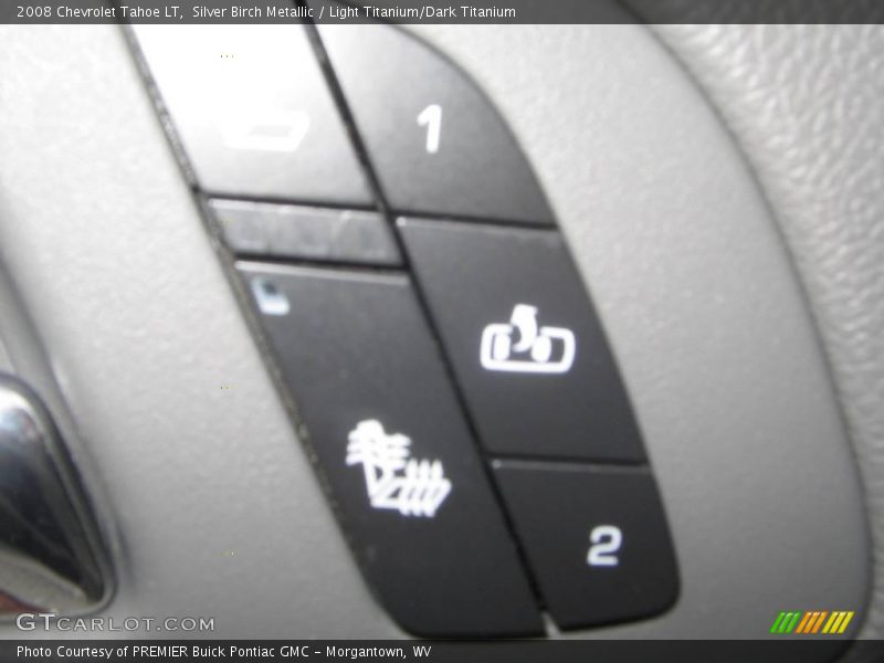 Silver Birch Metallic / Light Titanium/Dark Titanium 2008 Chevrolet Tahoe LT