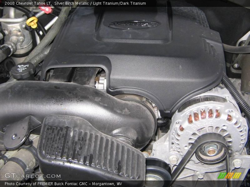 Silver Birch Metallic / Light Titanium/Dark Titanium 2008 Chevrolet Tahoe LT