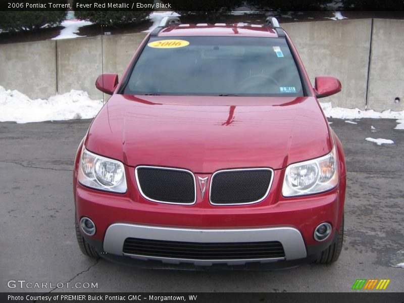 Fever Red Metallic / Ebony Black 2006 Pontiac Torrent