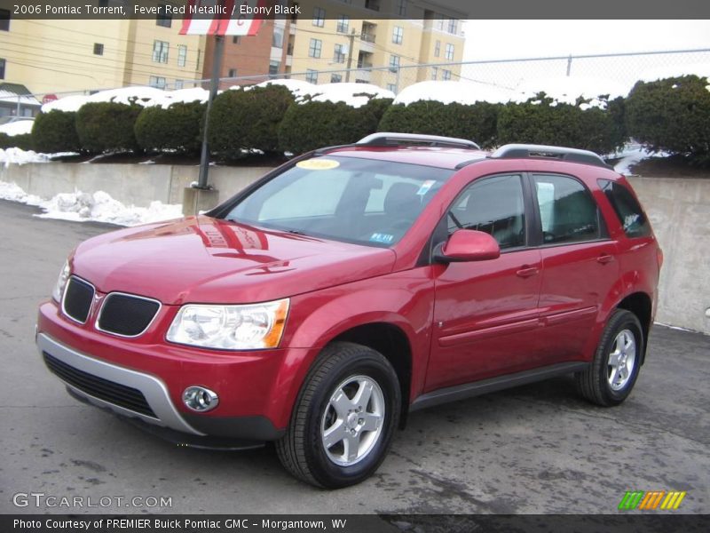 Fever Red Metallic / Ebony Black 2006 Pontiac Torrent