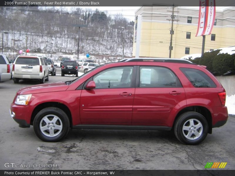 Fever Red Metallic / Ebony Black 2006 Pontiac Torrent