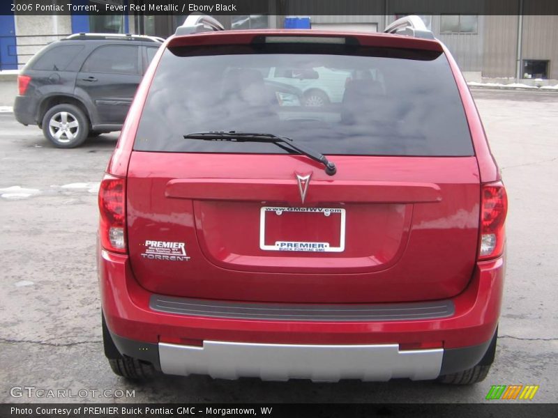 Fever Red Metallic / Ebony Black 2006 Pontiac Torrent