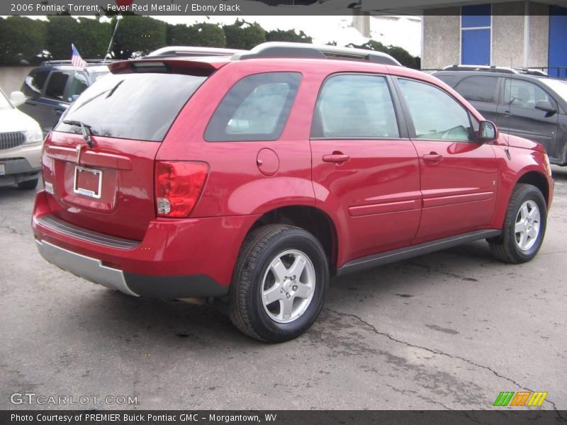 Fever Red Metallic / Ebony Black 2006 Pontiac Torrent