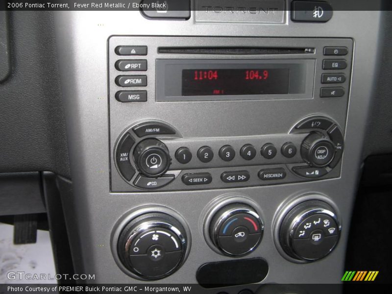 Fever Red Metallic / Ebony Black 2006 Pontiac Torrent