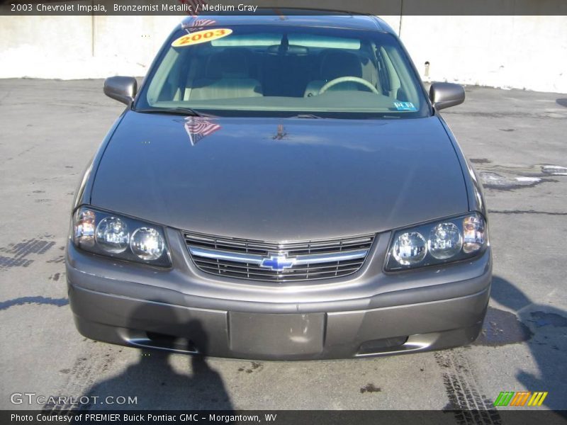 Bronzemist Metallic / Medium Gray 2003 Chevrolet Impala