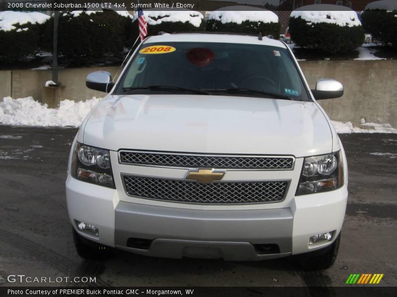 Summit White / Ebony 2008 Chevrolet Suburban 1500 LTZ 4x4