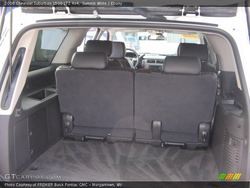 Summit White / Ebony 2008 Chevrolet Suburban 1500 LTZ 4x4