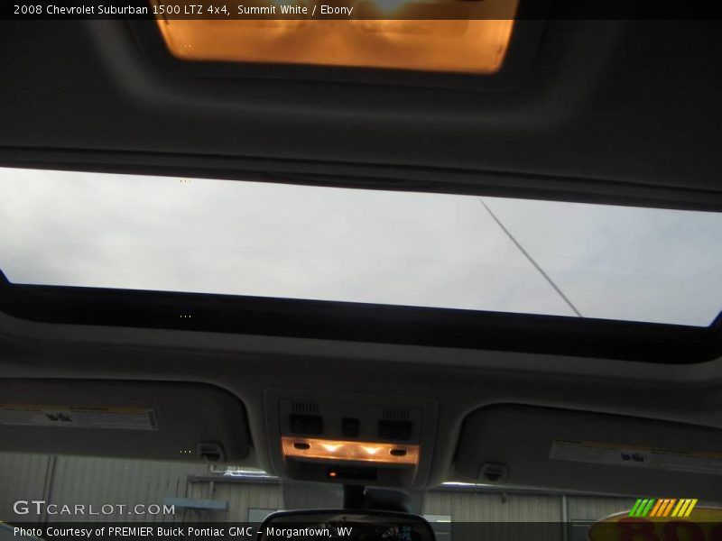 Summit White / Ebony 2008 Chevrolet Suburban 1500 LTZ 4x4