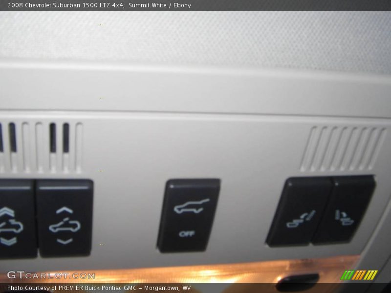 Summit White / Ebony 2008 Chevrolet Suburban 1500 LTZ 4x4