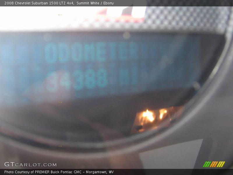 Summit White / Ebony 2008 Chevrolet Suburban 1500 LTZ 4x4