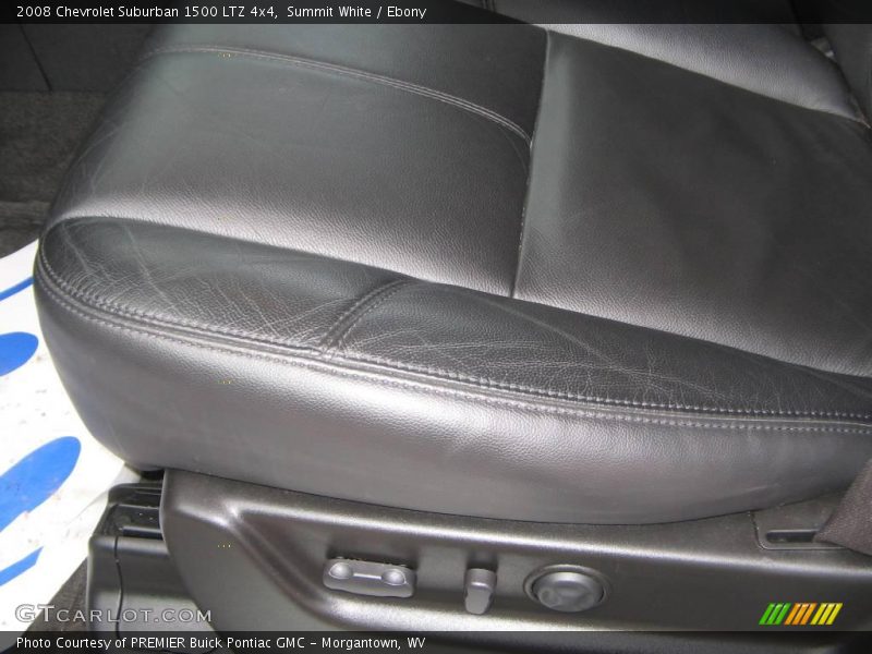 Summit White / Ebony 2008 Chevrolet Suburban 1500 LTZ 4x4