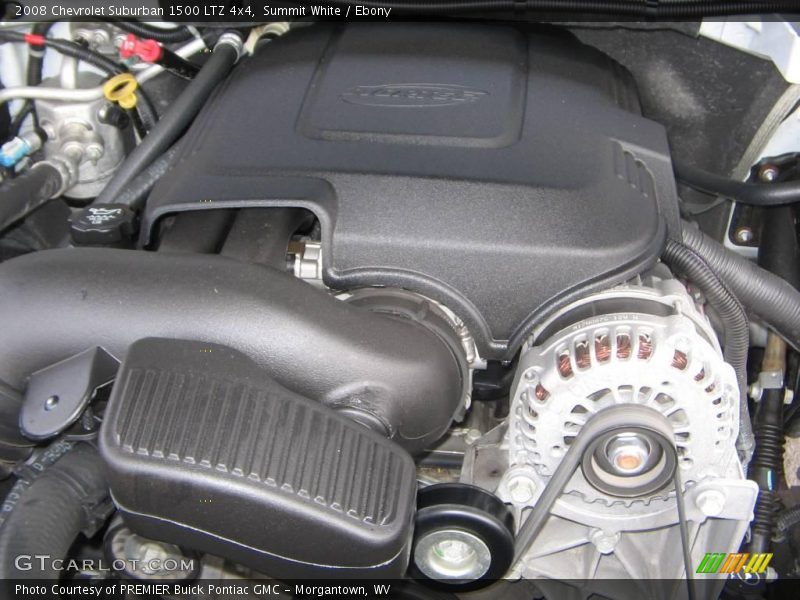 Summit White / Ebony 2008 Chevrolet Suburban 1500 LTZ 4x4