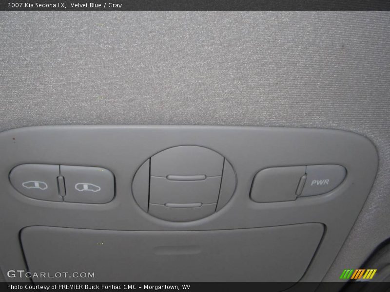 Velvet Blue / Gray 2007 Kia Sedona LX