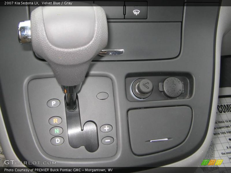Velvet Blue / Gray 2007 Kia Sedona LX