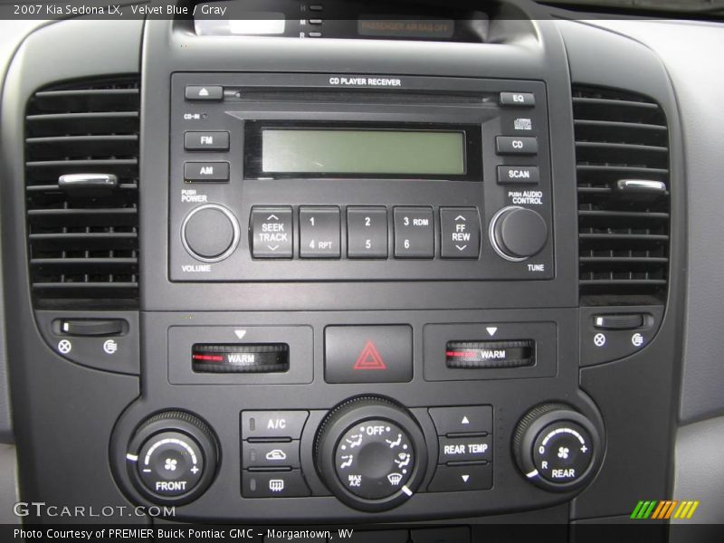 Velvet Blue / Gray 2007 Kia Sedona LX