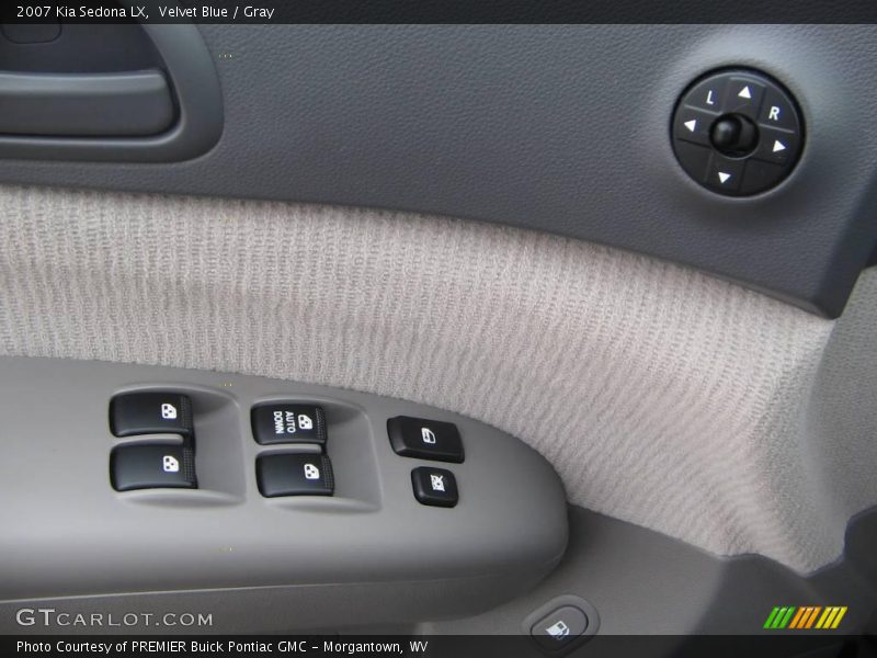Velvet Blue / Gray 2007 Kia Sedona LX