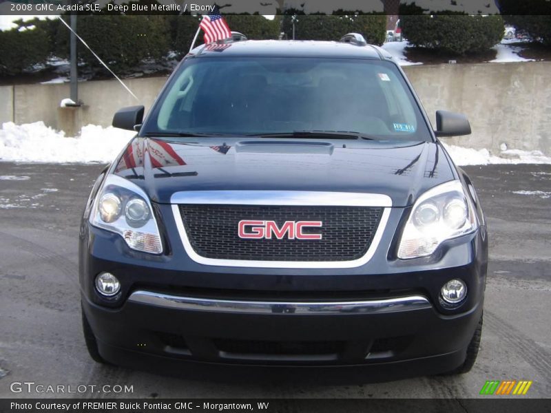 Deep Blue Metallic / Ebony 2008 GMC Acadia SLE