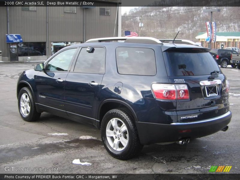 Deep Blue Metallic / Ebony 2008 GMC Acadia SLE