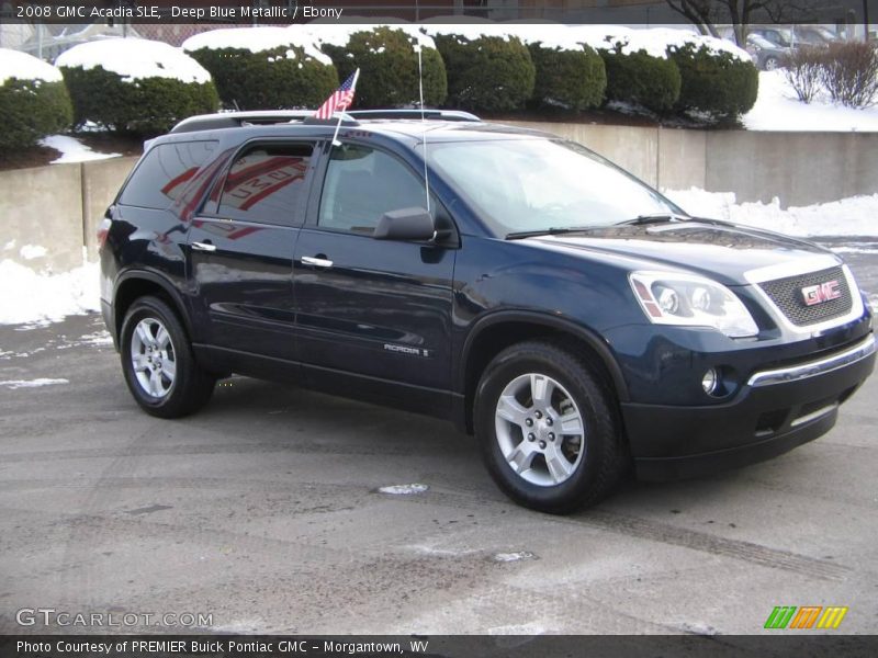 Deep Blue Metallic / Ebony 2008 GMC Acadia SLE