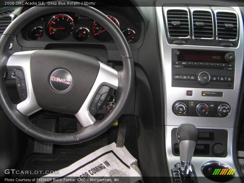 Deep Blue Metallic / Ebony 2008 GMC Acadia SLE