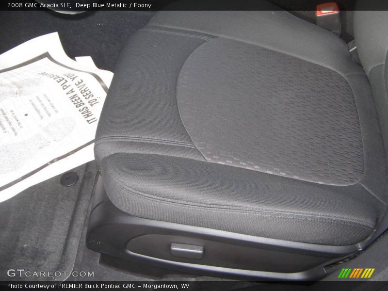 Deep Blue Metallic / Ebony 2008 GMC Acadia SLE