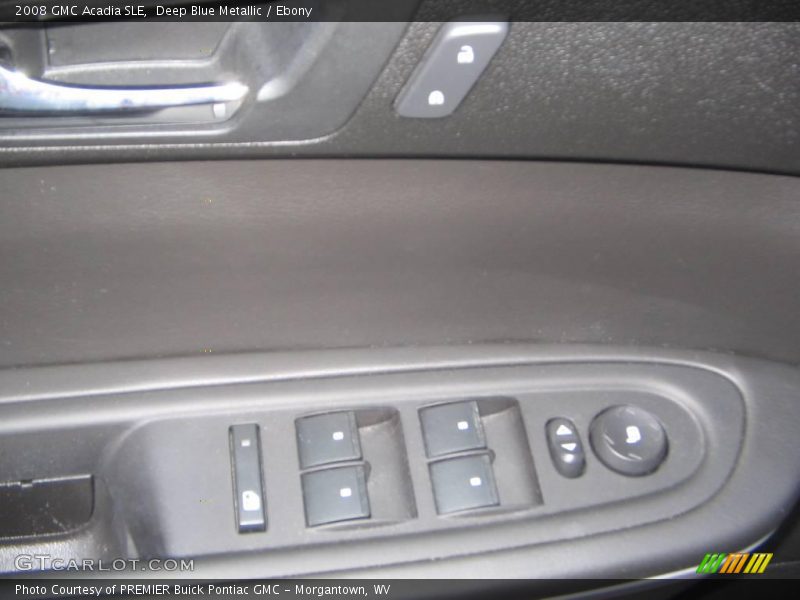 Deep Blue Metallic / Ebony 2008 GMC Acadia SLE