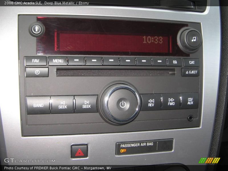 Deep Blue Metallic / Ebony 2008 GMC Acadia SLE